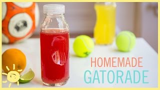 EAT  Homemade Gatorade [upl. by Annawt53]