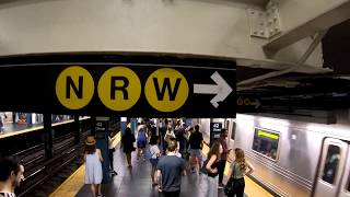 ⁴ᴷ The Busiest NYC Subway Station Times Square–42nd StreetPort Authority Bus Terminal [upl. by Namor703]