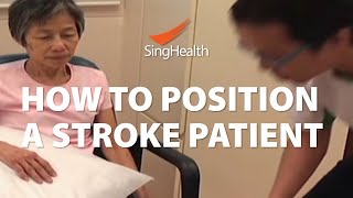 How To Position A Stroke Patient [upl. by Narih]