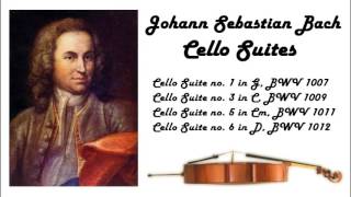 Johann Sebastian Bach  Cello suites in 432 Hz great for reading or studying [upl. by Rehposirhc318]