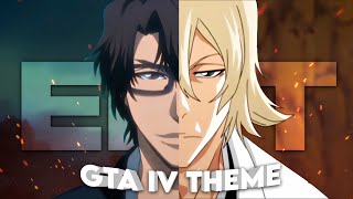 Aizen x Urahara  GTA IV Theme Edit [upl. by Maillij]